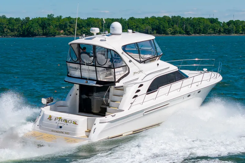 Slide: The Image of Sea Ray 560 Sedan Bridge 2002 - 80