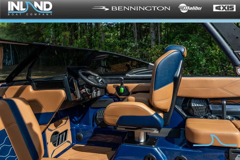 Slide: The Image of Interior of 2026 Malibu Wakesetter 23 LSV with luxurious features. - 19