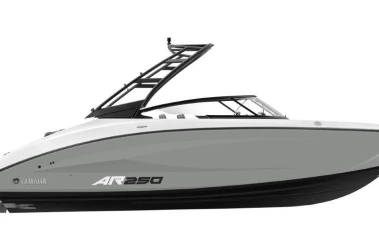 The Image of 2026 Yamaha Boats AR250, sleek design, side view, modern watercraft. - 1