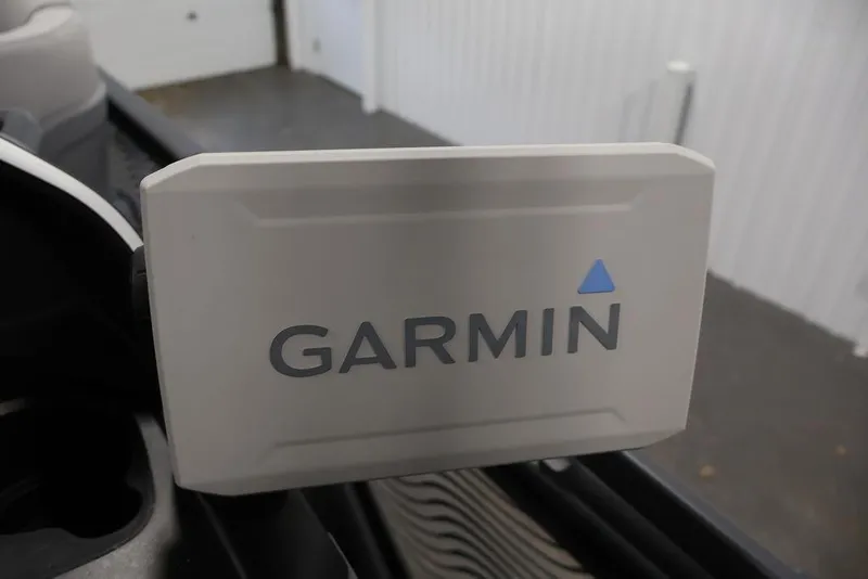 Slide: The Image of Garmin device on 2025 Sea-Doo Switch Cruise 21 boat dashboard. - 19