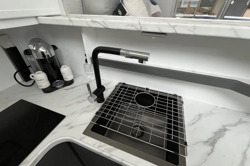 Slide: The Image of Silverton 34 - Galley Sink - 4