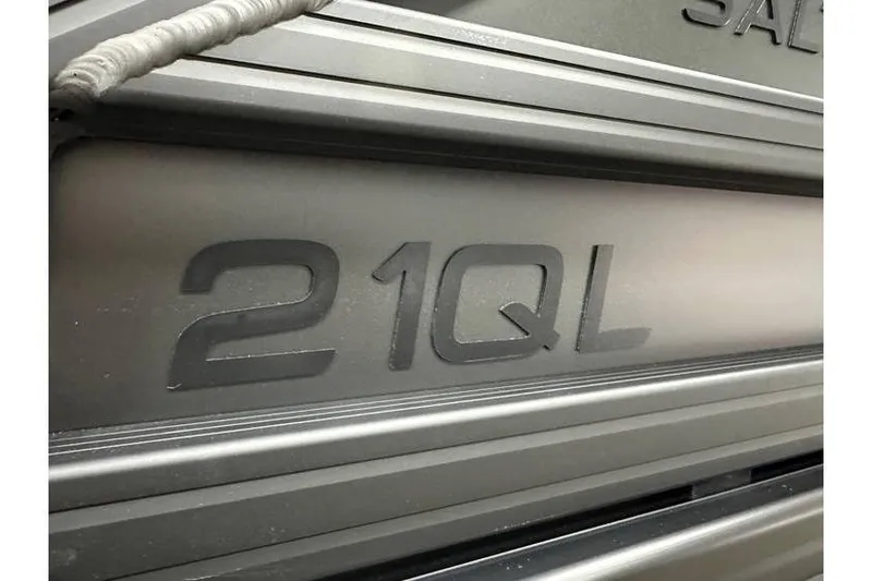 Slide: The Image of Close-up of Evotti 521QL model emblem, 2026 design. - 16