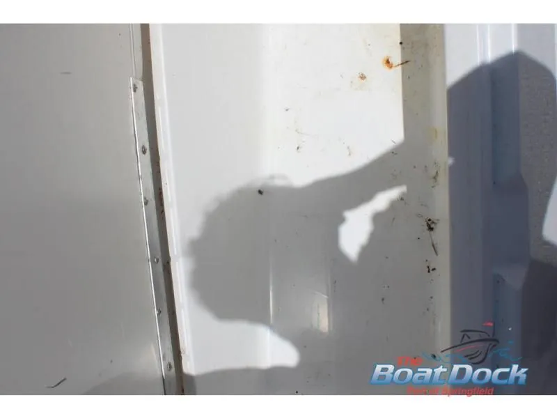 Slide: The Image of Shadow on white Tahoe 2150 boat, 2022 model. - 22