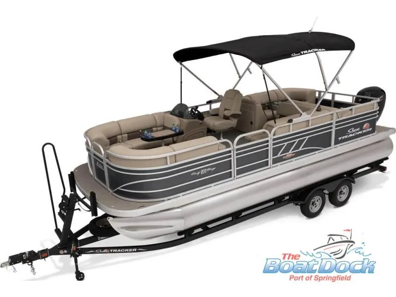 Slide: The Image of Party Barge 22 RF DLX 2023 - 25