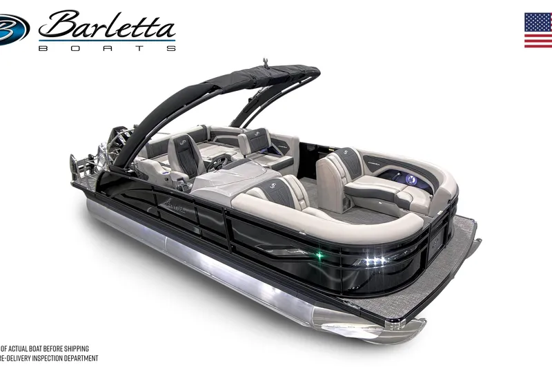 The Image of 2026 Barletta Corsa 23UA pontoon boat with luxurious design. - 0