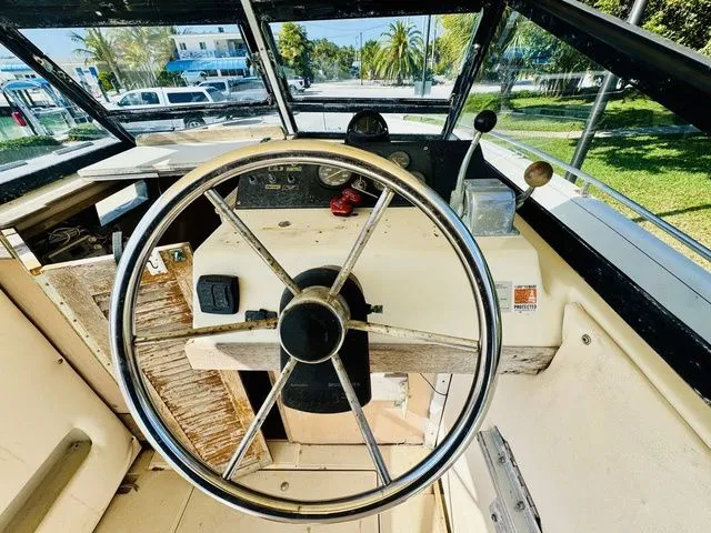 Slide: The Image of Stamas 26 Cuddy Center Console 1984 - 7