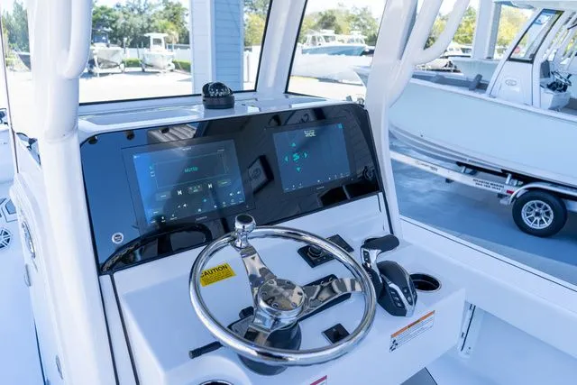 Slide: The Image of Sportsman Masters 247OE Bay Boat 2026 - 25