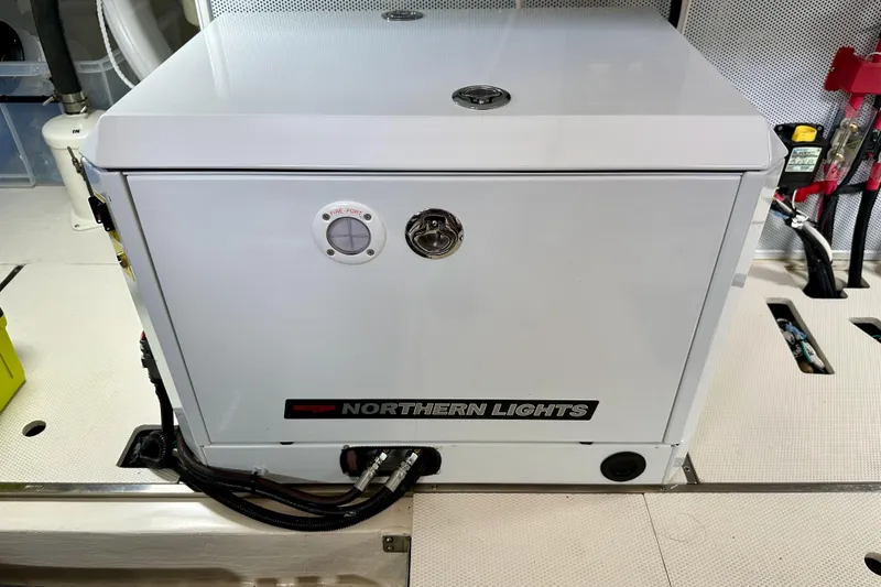 Slide: The Image of 2025 Helmsman Trawlers 43E Pilothouse - Northern Lights 6kw Genset - 13