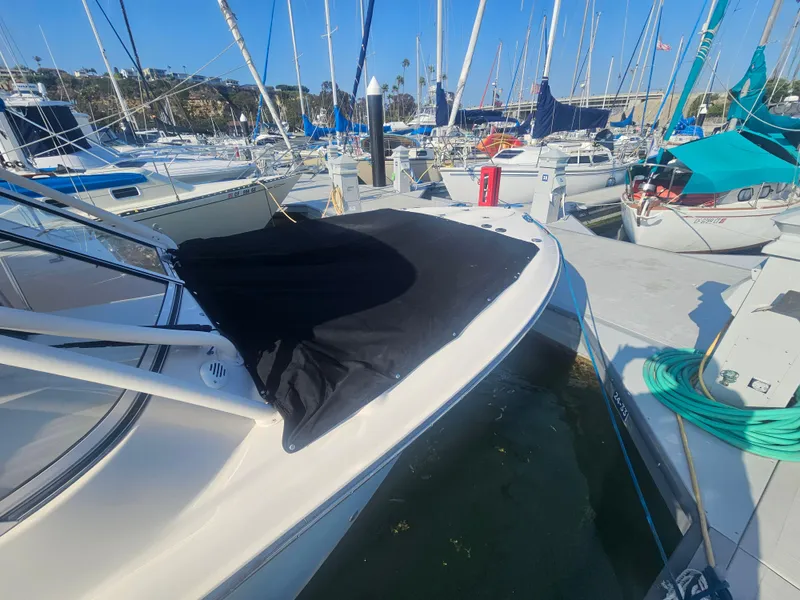 Slide: The Image of Grady-White Freedom 275 boat in harbor, year 2022. - 40