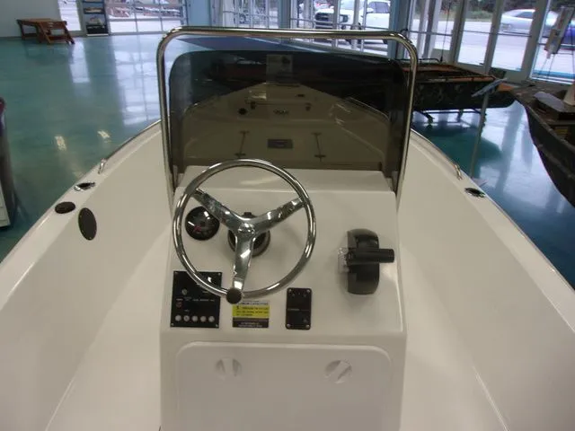 Slide: The Image of Interior view of Mi Tide v1700 CC boat, model year 2026. - 6