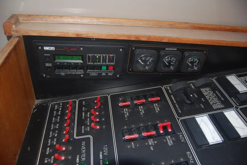 Slide: The Image of Companionway where washer and dryer are housed. - 40