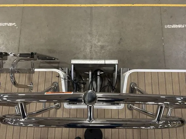 Slide: The Image of Rear view of a 2026 Godfrey Pontoons Sweetwater 2286 SB. - 12