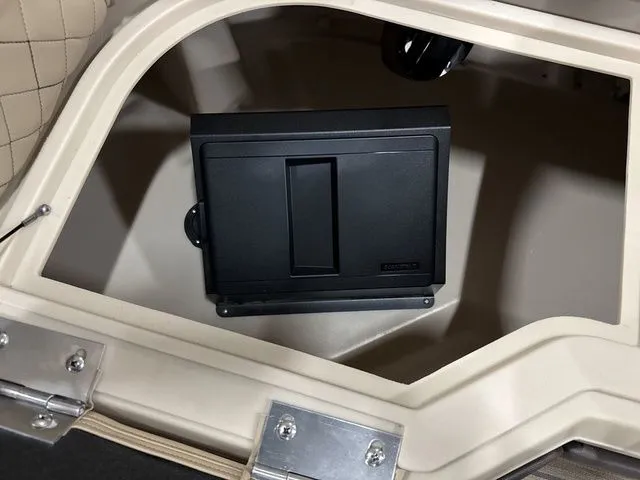 Slide: The Image of Interior of 2026 Godfrey Pontoons Sweetwater 2286 SB with storage compartment. - 15