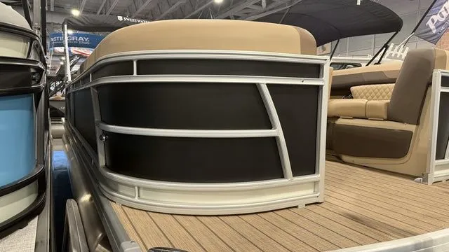 Slide: The Image of 2026 Godfrey Pontoons Sweetwater 2286 SB displayed at a show. - 16