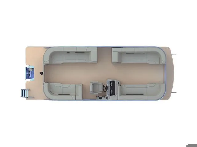 Slide: The Image of Aerial view of Godfrey Pontoons Sweetwater 2286 SB 2026. - 23