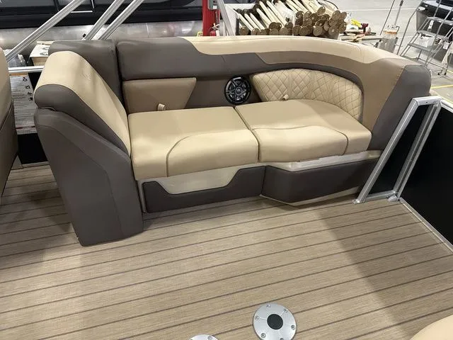 Slide: The Image of Luxurious seating on Godfrey Pontoons Sweetwater 2286 SB, 2026 model. - 6