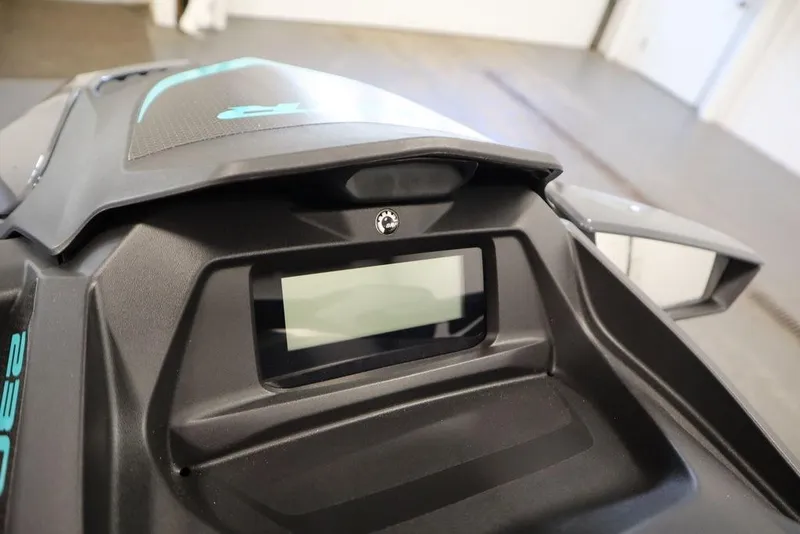 Slide: The Image of 2025 Sea-Doo GTR 230 dashboard display in a sleek, modern design. - 18