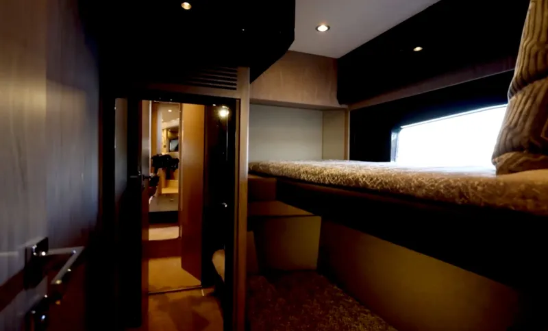Slide: The Image of Luxurious interior of the 2019 Azimut 51 Atlantis yacht. - 30