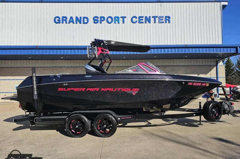 Slide: The Image of 2015 Nautique Super Air Nautique G23 boat at Grand Sport Center. - 3