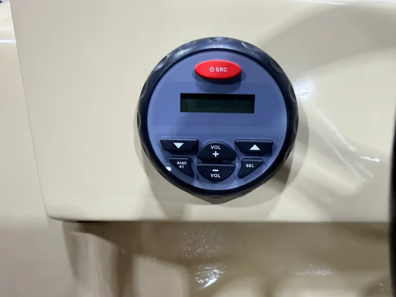 Slide: The Image of Control panel of Northstar 2200 Cruise Pontoon 2023. - 25