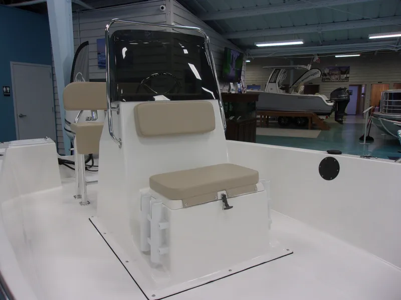 Slide: The Image of Mi Tide v1700 CC 2026 in showroom, interior view of console. - 6