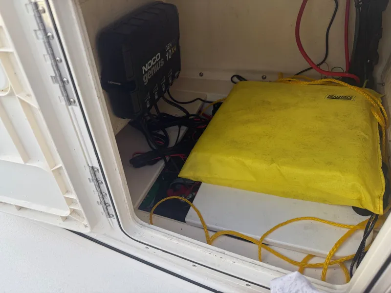 Slide: The Image of Interior of Key West 179 FS 2024 with NOCO Genius charger. - 10