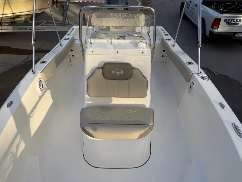 Slide: The Image of Interior view of the 2024 Key West 179 FS boat. - 5