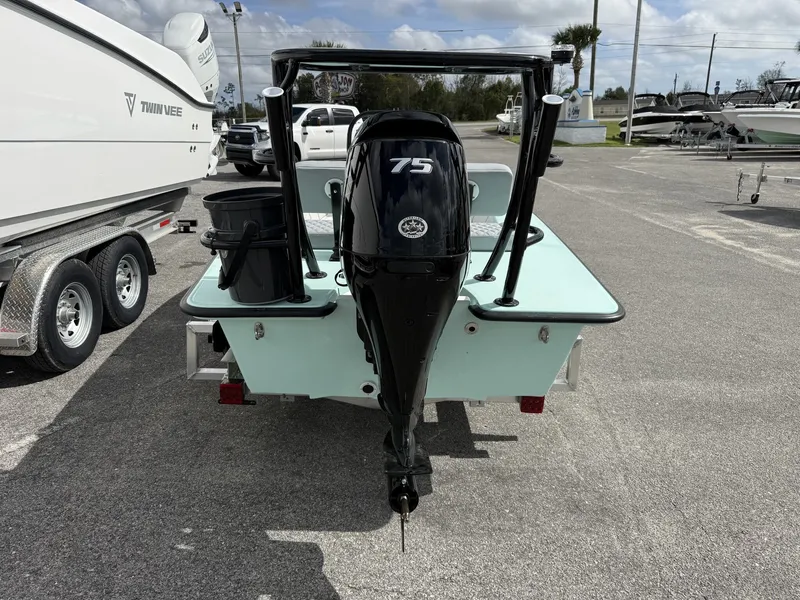 Slide: The Image of Delta Boatworks D18 CC Guide Series 2026 with 75 HP outboard motor. - 5