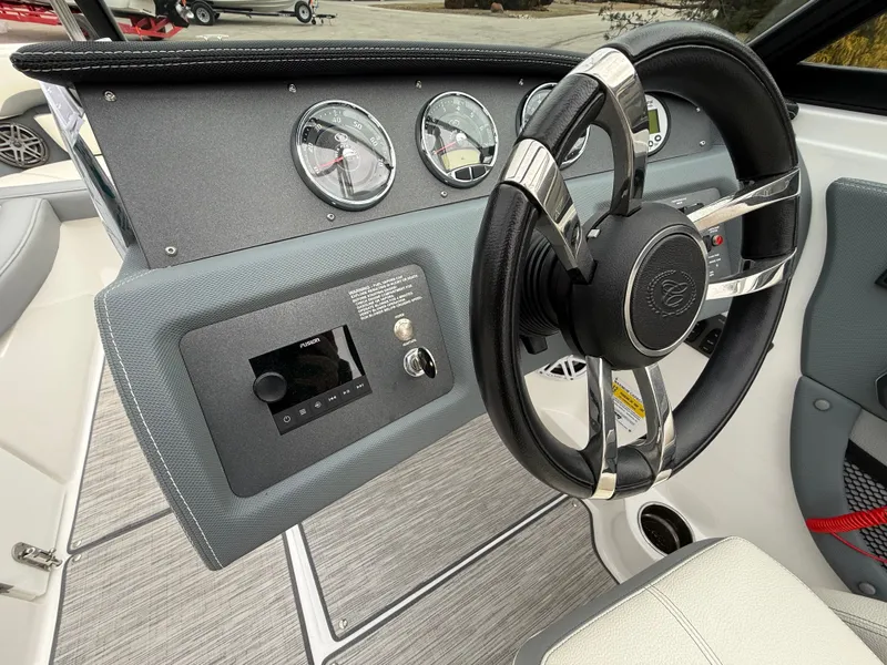 Slide: The Image of Interior view of 2022 Cobalt CS23 Surf with steering wheel and dashboard. - 39