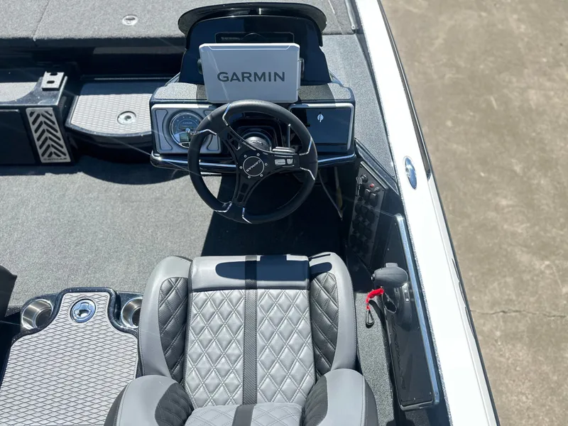 Slide: The Image of Interior of 2027 Caymas CX 201 PRO with Garmin navigation. - 8