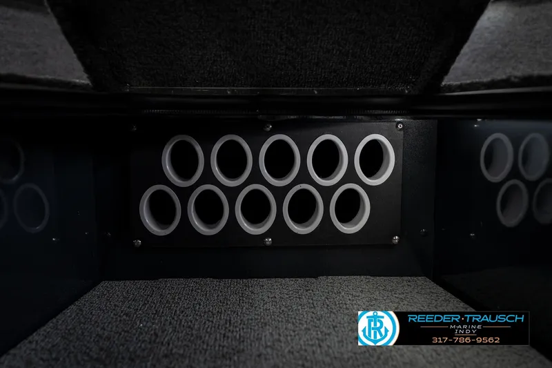 Slide: The Image of Interior view of 2026 Lund 1775 Adventure SS boat storage compartment. - 40