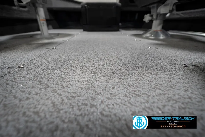 Slide: The Image of Interior view of 2026 Lund 1775 Adventure SS boat flooring, showcasing textured surface. - 41