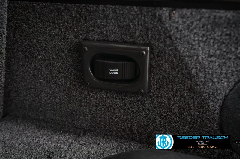 Slide: The Image of Interior view of 2026 Lund 1975 Tyee boat with wash down switch. - 46