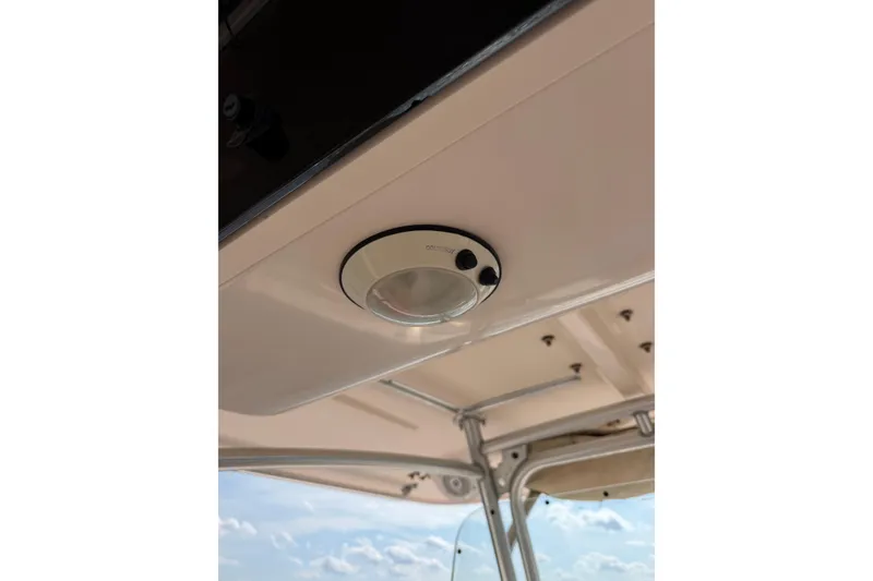 Slide: The Image of Ceiling light fixture on 2008 Grady-White Canyon 336 boat. - 40