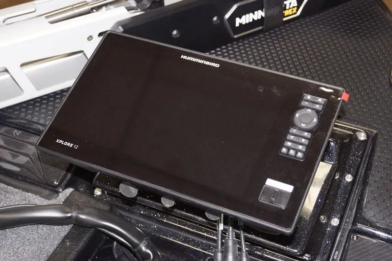 Slide: The Image of Humminbird Xplore 12 fishfinder on Phoenix 721 ZXL, 2026 model. - 21