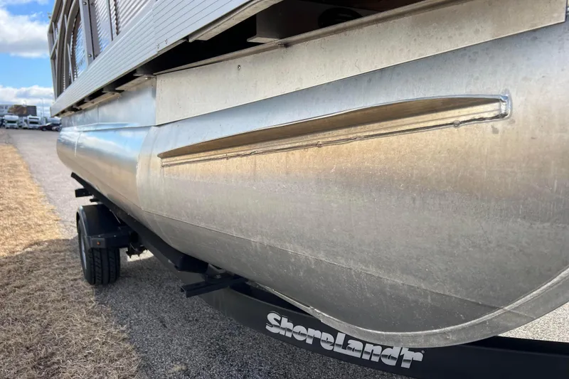 Slide: The Image of 2021 Bennington 168 Fish Cruise pontoon boat on ShoreLand'r trailer. - 52