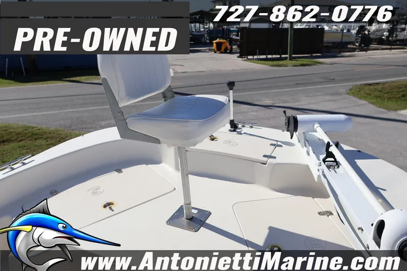 Slide: The Image of Pre-owned 2016 Carolina Skiff 178 DLV boat for sale at Antonietti Marine. - 14
