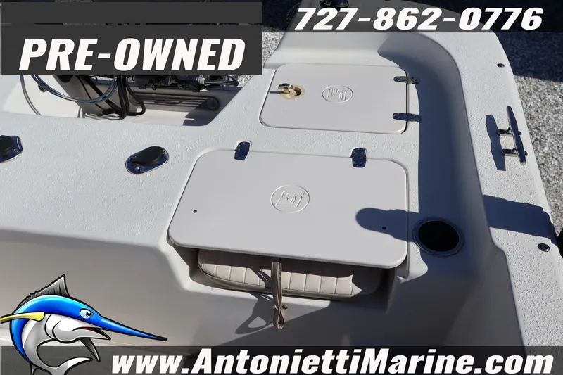 Slide: The Image of Pre-owned 2016 Carolina Skiff 178 DLV boat for sale at Antonietti Marine. - 23