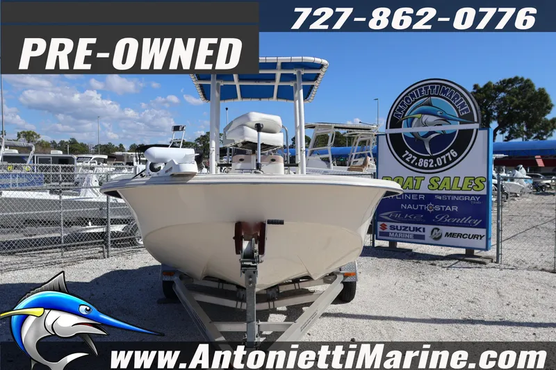 Slide: The Image of Pre-owned 2016 Carolina Skiff 178 DLV boat for sale at Antonietti Marine. - 3