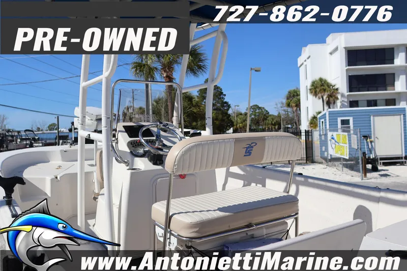 Slide: The Image of 2016 Carolina Skiff 178 DLV boat, pre-owned, available at Antonietti Marine. - 9