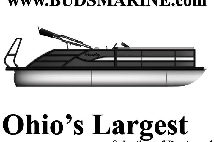 The Image of 2026 Bentley Pontoons Legacy 223 Swingback, Ohio's largest pontoon selection, Bud's Marine. - 0