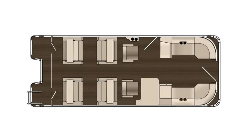 Slide: The Image of Bentley Pontoons Legacy 223 SPORT3 QSB 2026 - 7