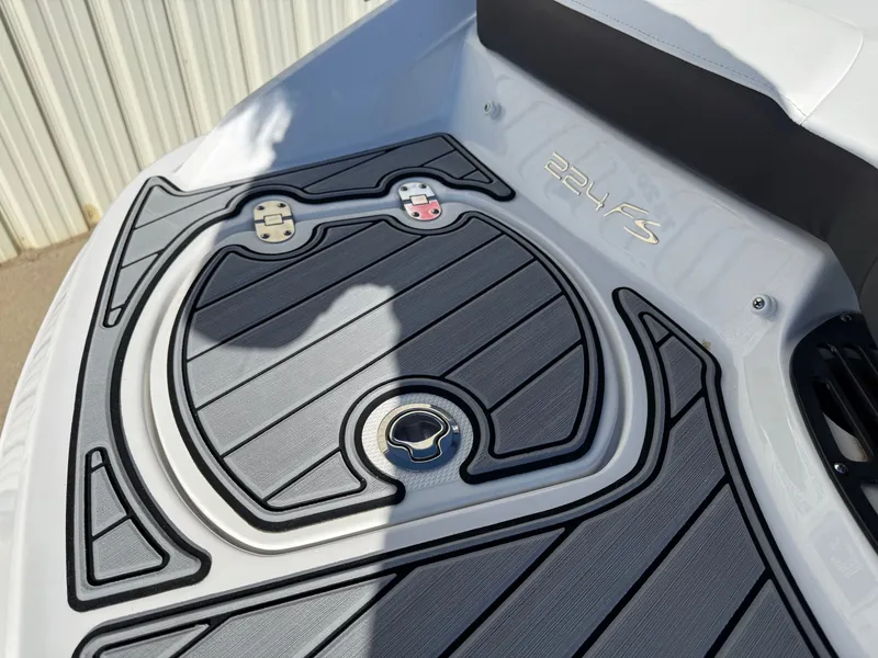 Slide: The Image of Monterey 224FS 2023 boat deck with stylish design. - 30