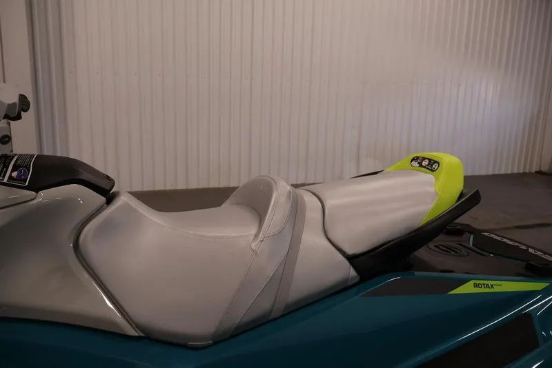Slide: The Image of 2025 Sea-Doo GTI SE 170 jet ski seat, featuring sleek design and comfortable seating. - 15
