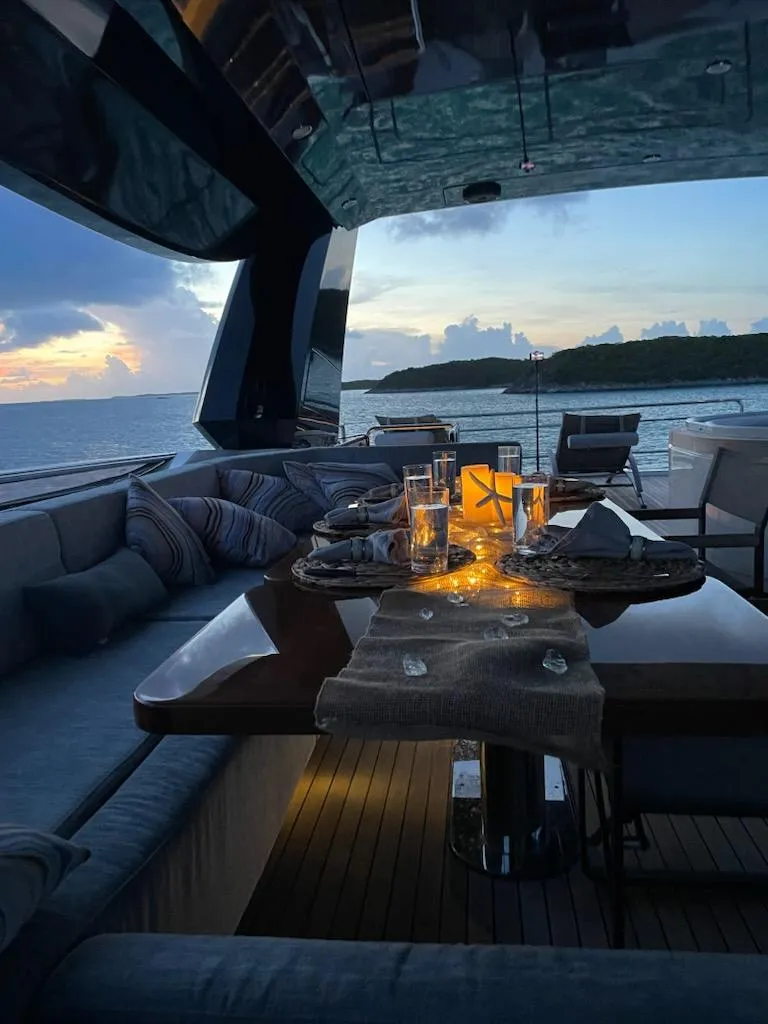 Slide: The Image of Flybridge Table Night - 34