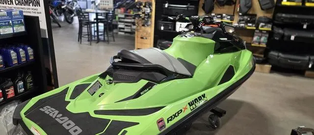 Slide: The Image of Sea-Doo RXP-X 300 California Green Metallic And Black 2020 - 7