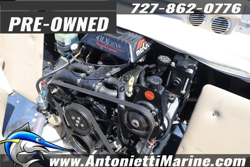 Slide: The Image of Pre-owned 1997 Glastron SX 175 boat engine, featuring MerCruiser 4.3LX GEN+ Thunderbolt Ignition. - 25