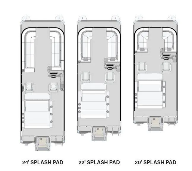 The Image of Whisper Pontoons Splash Pad 2026 - 1