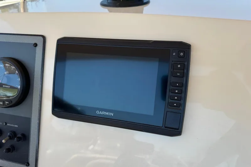 Slide: The Image of Garmin display on 2018 Scout 195 Sportfish boat dashboard. - 20