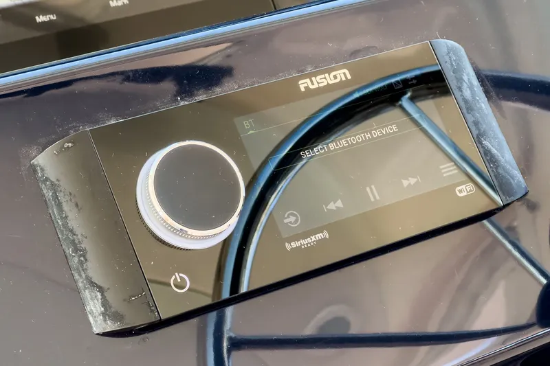 Slide: The Image of Fusion Bluetooth device on Tiara Yachts 43 Open 2018. - 31